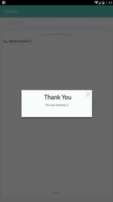 Sarahah android App screenshot 1